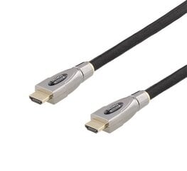 Deltaco HDMI-4100, HDMI, 10 m kaina ir informacija | Kabeliai ir laidai | pigu.lt