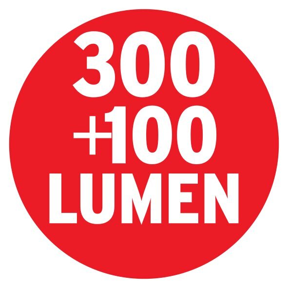 6 + 1 LED įkraunama daugiafunkcinė lemputė 300lm kaina ir informacija | Žibintuvėliai, prožektoriai | pigu.lt