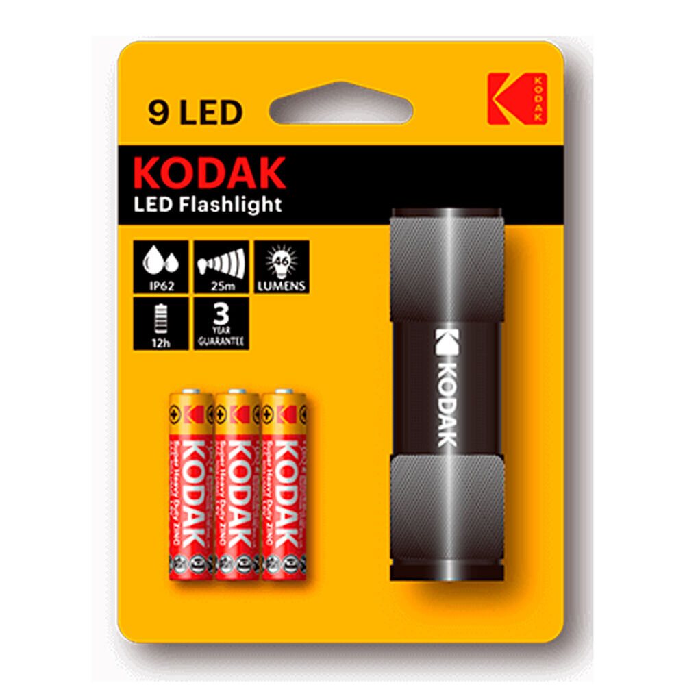 Kodak 9LED kaina ir informacija | Žibintuvėliai, prožektoriai | pigu.lt