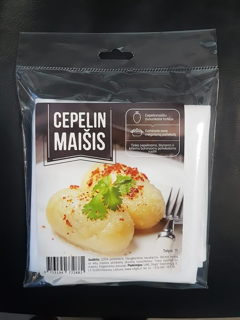 Cepelinmaišis, 7l kaina | pigu.lt