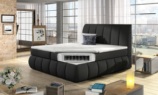 Кровать Vincenzo, 140х200 см, темно-серая цена и информация | Кровати | pigu.lt