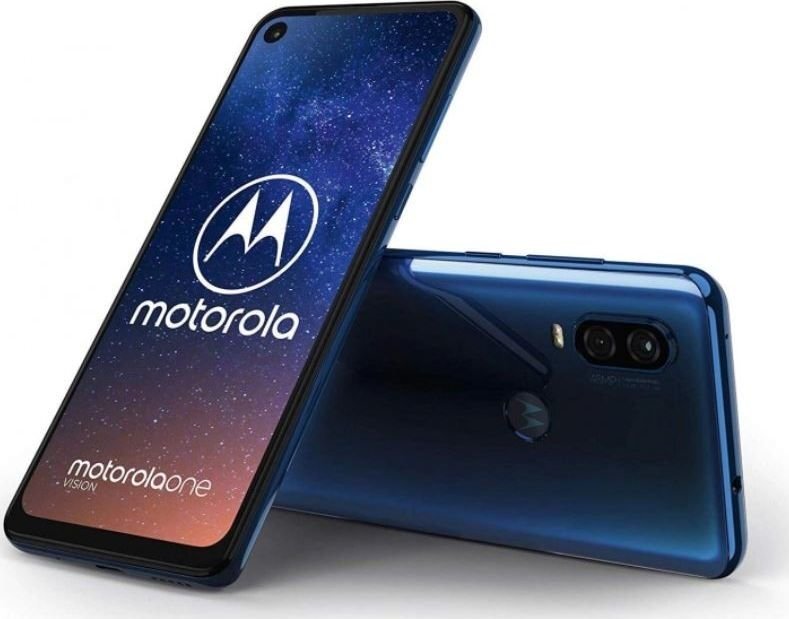 Motorola One Vision Blue kaina ir informacija | Mobilieji telefonai | pigu.lt