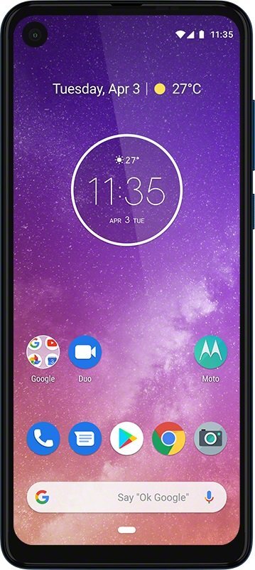 Motorola One Vision Blue цена и информация | Mobilieji telefonai | pigu.lt