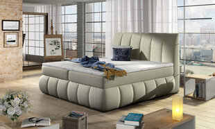 Кровать Vincenzo, 140х200 см, кремовая цена и информация | Кровати | pigu.lt