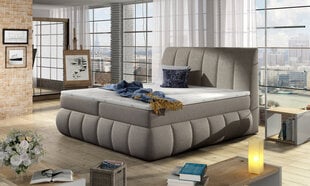 Кровать Vincenzo, 140x200 см, светло-коричневая цена и информация | Кровати | pigu.lt