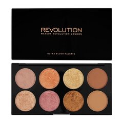 Палетка бронзовых румян Makeup Revolution, Golden Sugar 2 Rose Gold, 13 г цена и информация | Бронзеры (бронзаторы), румяна | pigu.lt