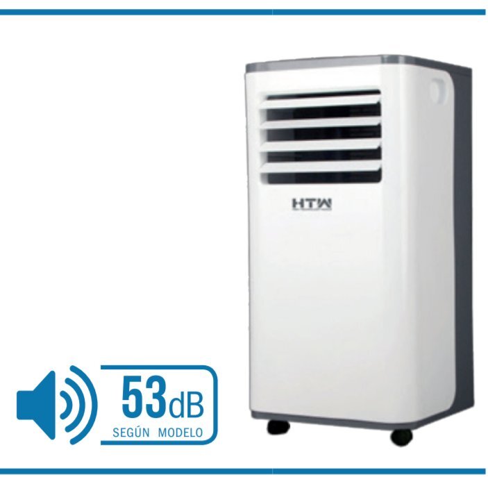 Mobilus oro kondicionierius HTW PC-026P26, 2.6kW kaina ir informacija | Kondicionieriai, šilumos siurbliai, rekuperatoriai | pigu.lt