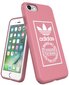 Adidas Snap Case Silicone Case for Apple iPhone 7 / 8 Pink (EU Blister) kaina ir informacija | Telefono dėklai | pigu.lt