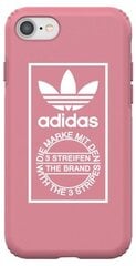 Adidas Snap Case Пластмассовый чехол для Apple iPhone 7 / 8 Розовый (EU Blister) цена и информация | Чехлы для телефонов | pigu.lt