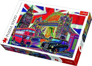 Dėlionė Trefl Londono spalvos, 1000 d. kaina ir informacija | Dėlionės (puzzle) | pigu.lt