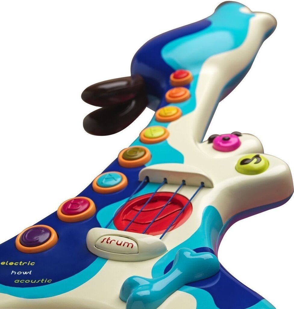 Muzikinis žaislas gitara B. Toys kaina ir informacija | Žaislai kūdikiams | pigu.lt