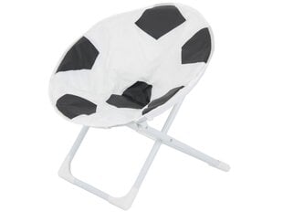 Детский складной стул Мяч, черный/белый цена и информация | Детская садовая мебель | pigu.lt
