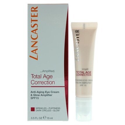 Akių kontūro kremas Lancaster Total Age Correction Eye Cream SPF15 15 ml kaina ir informacija | Paakių kremai, serumai | pigu.lt