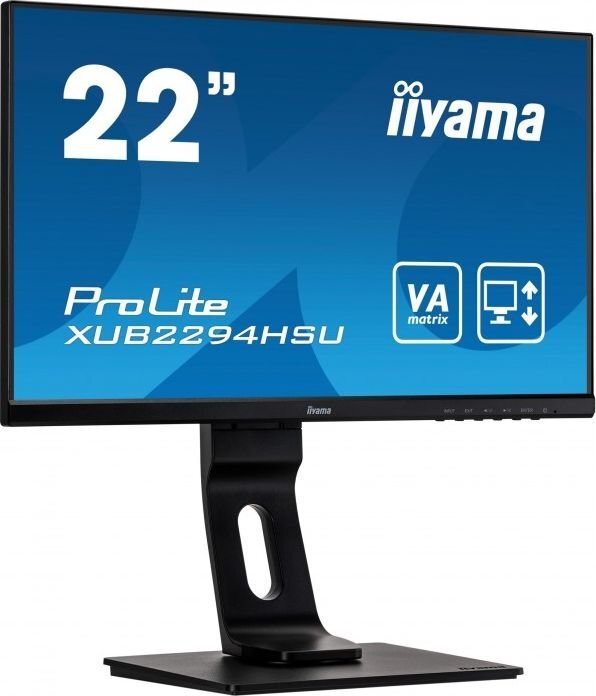 Iiyama XUB2294HSU-B1 kaina ir informacija | Monitoriai | pigu.lt