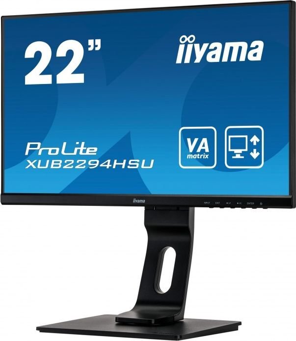 Iiyama XUB2294HSU-B1 kaina ir informacija | Monitoriai | pigu.lt