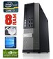 DELL 7010 SFF i7-3770 8GB 1TB GT1030 2GB DVD Win10 kaina ir informacija | Stacionarūs kompiuteriai | pigu.lt