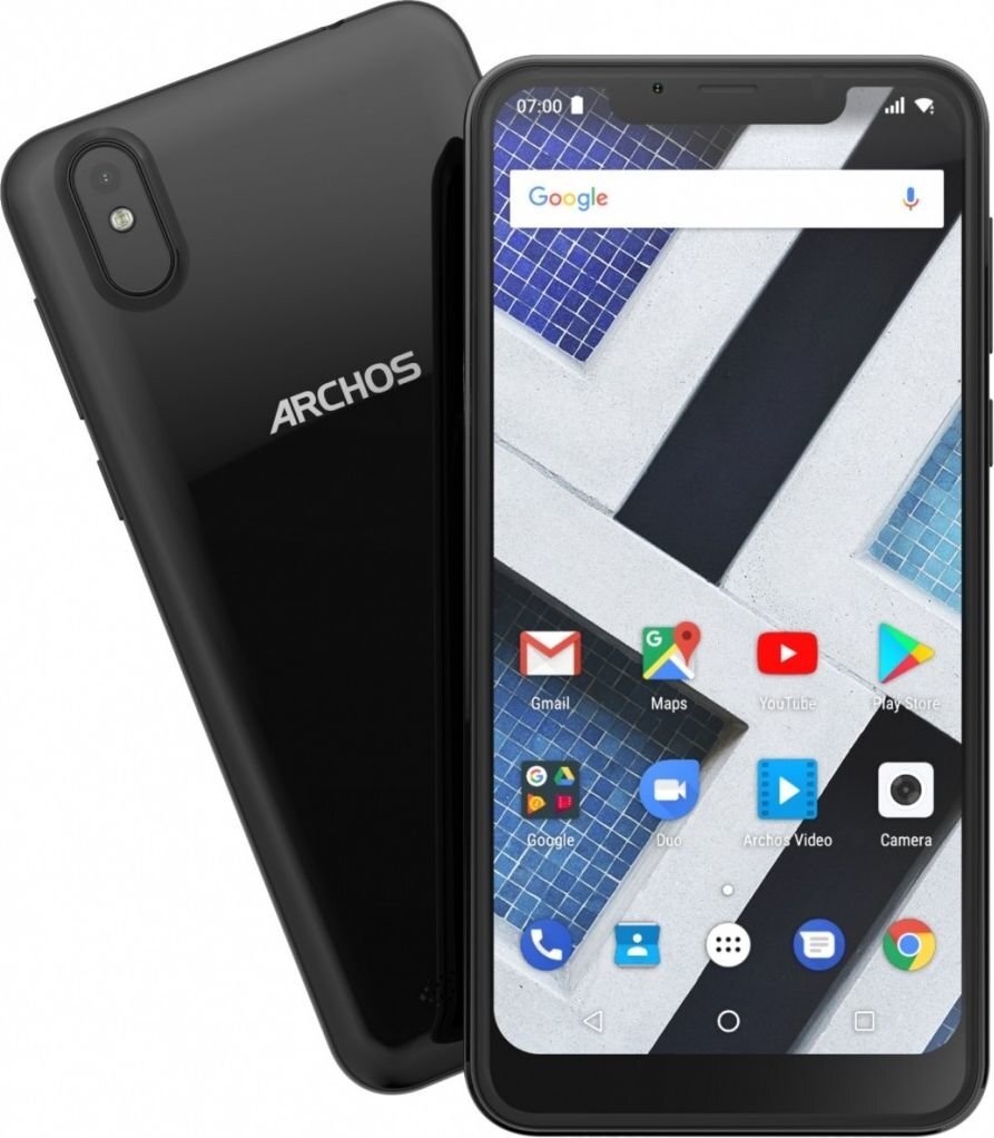 Archos Core 62S, 16GB, Dual SIM, Black kaina ir informacija | Mobilieji telefonai | pigu.lt