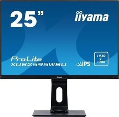 Monitorius Iiyama XUB2595WSU-B1, 25" kaina ir informacija | Monitoriai | pigu.lt