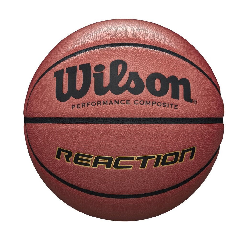 Krepšinio kamuolys Wilson Reaction, 6 dydis цена и информация | Krepšinio kamuoliai | pigu.lt