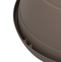 Nicoli чаша с тарелкой Rumba 25, коричневая цена и информация | Горшки | pigu.lt