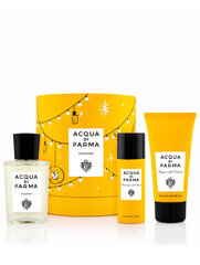 Набор Acqua di Parma Colonia для женщин и мужчин: одеколон EDC 100 мл + гель для душа 75 мл + дезодорант 50 мл цена и информация | Женские духи | pigu.lt