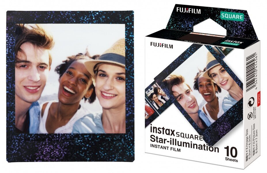 Fujifilm Instax Square 1x10 Star-Illumination kaina ir informacija | Priedai fotoaparatams | pigu.lt