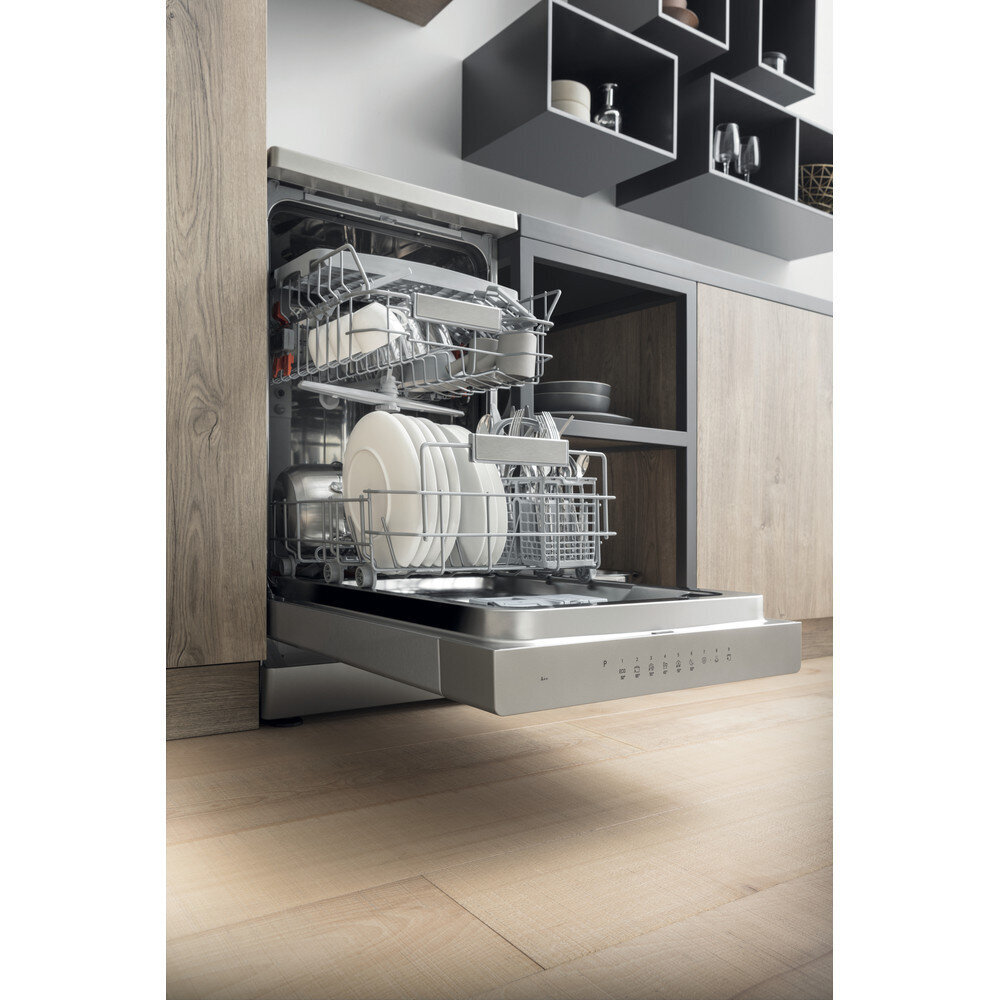 Hotpoint-Ariston HSFO3T223WCX kaina ir informacija | Indaplovės | pigu.lt