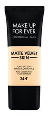 Makiažo pagrindas Make Up For Ever Matte Velvet Skin 30 ml kaina ir informacija | Makiažo pagrindai, pudros | pigu.lt