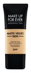 Матовая основа для макияжа Make Up For Ever Matte Velvet Skin Liquid Full Coverage Foundation 24H, 30 мл цена и информация | Пудры, базы под макияж | pigu.lt