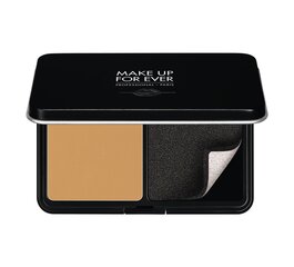 Matinį efektą suteikianti kompaktinė pudra Make Up For Ever Matte Velvet Skin Blurring Powder Foundation 12 H, 11 g, Y - 405 Golden Honey kaina ir informacija | Makiažo pagrindai, pudros | pigu.lt