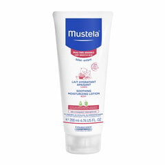 Увлажняющий лосьон для особо сухой кожи младенцев Mustela 200 мл цена и информация | Косметика для мам и детей | pigu.lt