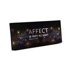 Akių šešėlių paletė Affect Party All Night 10 x 2 g kaina ir informacija | Akių šešėliai, pieštukai, blakstienų tušai, serumai | pigu.lt