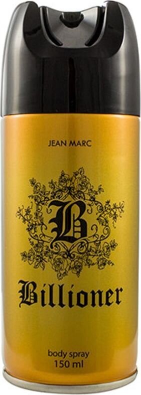 Purškiamas dezodorantas Jean Marc Billioner vyrams, 150 ml kaina ir informacija | Parfumuota kosmetika vyrams | pigu.lt