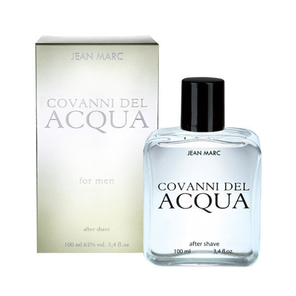 Losjonas po skutimosi Jean Marc Covanni Del Acqua, 100 ml kaina ir informacija | Parfumuota kosmetika vyrams | pigu.lt