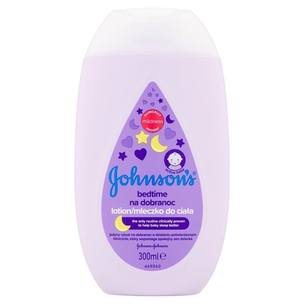 Kūno losjonas Johnsons Bedtime Lotion, 300 ml цена и информация | Kosmetika vaikams ir mamoms | pigu.lt