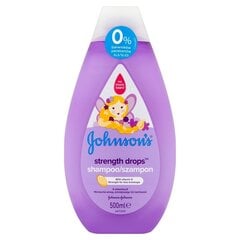 Plaukų šampūnas vaikams Johnson's Baby Strength Drops 500 ml kaina ir informacija | Johnson's Kvepalai, kosmetika | pigu.lt