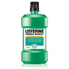 Жидкость для полоскания рта Listerine Freshburst 500 мл цена и информация | Зубные щетки, пасты | pigu.lt