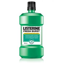 Burnos skalavimo skystis Listerine Freshburst 500 ml kaina ir informacija | Dantų šepetėliai, pastos | pigu.lt