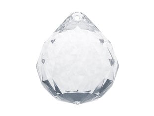 Pakabukai-dekoracijos Crystal Spheres 35x41 mm (1 dėž/ 30 pak) (1 pak/ 5 vnt) kaina ir informacija | Dekoracijos šventėms | pigu.lt