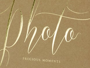 Nuotraukų albumas Precious moments 20x24.5 cm, smėlio spalvos, 22 lapai цена и информация | Рамки, фотоальбомы | pigu.lt