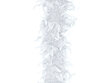Plunsknų boa, balta, 180 cm (1 dėž/ 50 vnt) цена и информация | Karnavaliniai kostiumai | pigu.lt