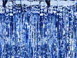 Juostelių dekoracija Lietutis, mėlyna, 0,9 x 2,5 m kaina ir informacija | Dekoracijos šventėms | pigu.lt