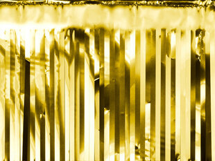 Декорация Дождик, золотой, 18,5 х 400 см цена и информация | Праздничные декорации | pigu.lt