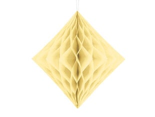 Koriukas Diamond, kreminės spalvos, 20 cm, 1 dėž/50 pak (1 pak/1 vnt) kaina ir informacija | Dekoracijos šventėms | pigu.lt