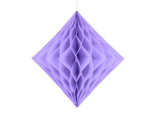 Сот Diamond, фиолетовый, 30 см, 1 кор/50 упак (1 упак/1 шт) цена и информация | Праздничные декорации | pigu.lt
