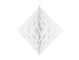 Koriukas Diamond, baltas, 30 cm, 1 dėž/50 pak (1 pak/1 vnt) kaina ir informacija | Dekoracijos šventėms | pigu.lt