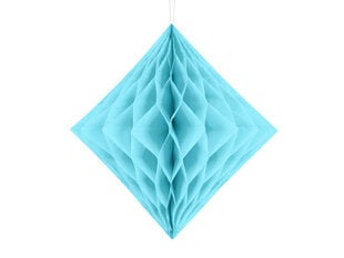 Подвесная декорация Diamond, голубая, 30 см, 1 коробка/50 пачек (1 пачка/1 штука) цена и информация | Праздничные декорации | pigu.lt