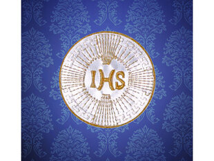 Pirmos komunijos emblema IHS 8 cm kaina ir informacija | Karnavaliniai kostiumai | pigu.lt