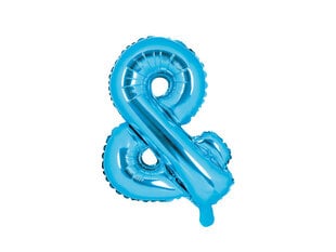 Foliniai balionai &, 35 cm, mėlyni, 50 vnt. kaina ir informacija | Balionai | pigu.lt