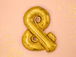 Foliniai balionai &, 35 cm, auksiniai, 50 vnt. цена и информация | Balionai | pigu.lt